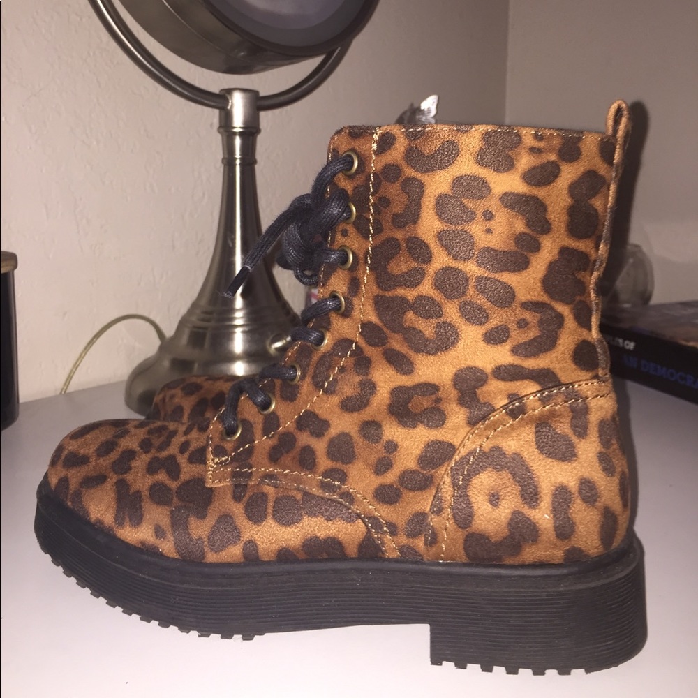 Cheetah Boots